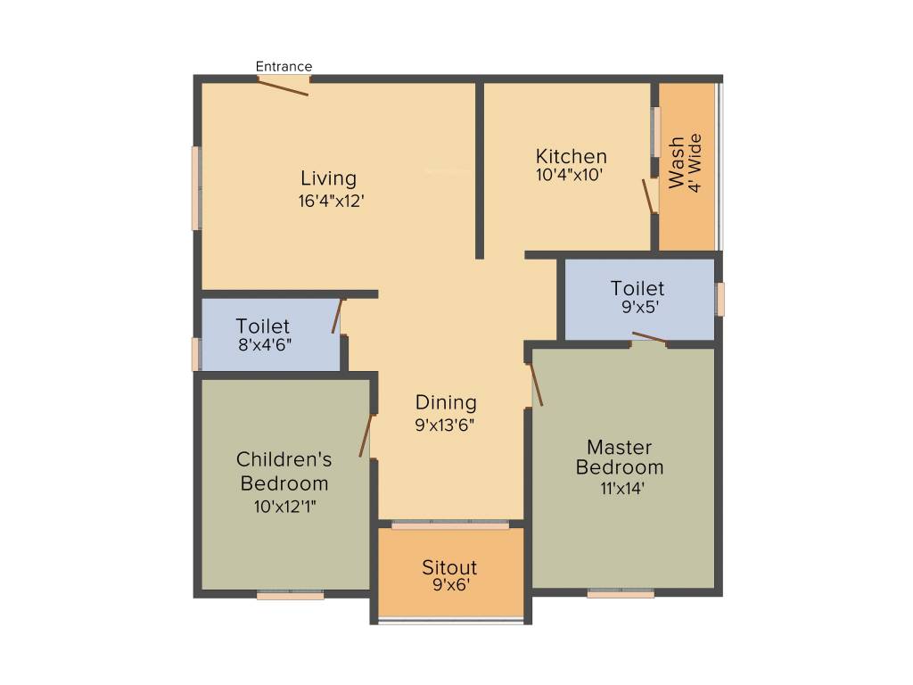 Aryamitra Poe Tree (2BHK+2T (1,275 sq ft) 1275 sq ft) Aryamitra Poe Tree (2BHK+2T (1,275 sq ft) 1275 sq ft)
