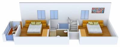 Dipti Residency (2BHK+2T (1,000 sq ft) 1000 sq ft)