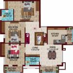 ASN Shreyas II (3BHK+2T (1,199 sq ft) 1199 sq ft)