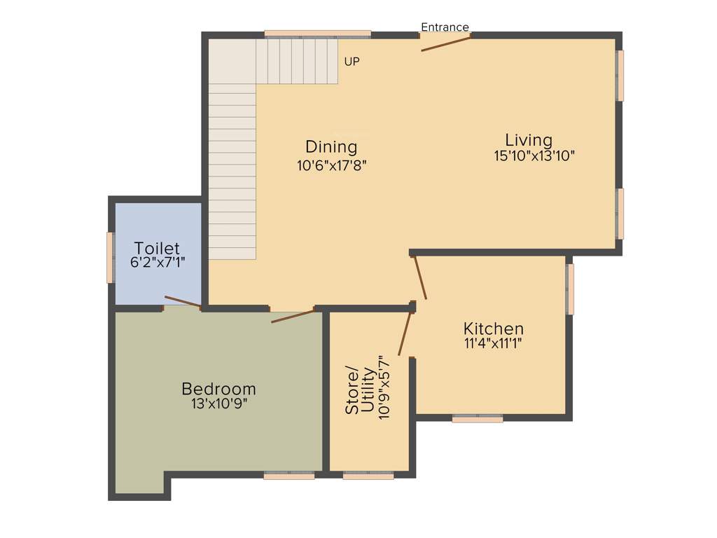 RKC Pranaya (3BHK+3T (2,302 sq ft)   Pooja Room 2302 sq ft)