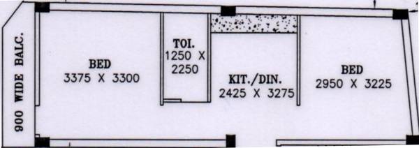Umic Sree (2BHK+1T (645 sq ft) 645 sq ft)