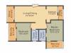 Mahaveer Cygnet (2BHK+2T (1,065 sq ft) 1065 sq ft)