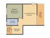 Mahaveer Cygnet (1BHK+1T (621 sq ft) 621 sq ft)