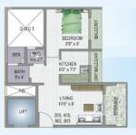 MK Vakratunda (1BHK+1T (417 sq ft) 417 sq ft)