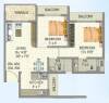 MK Vakratunda (2BHK+2T (644 sq ft) 644 sq ft)