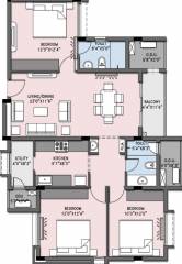 Casagrand Cherry Pick (3BHK+2T (1,463 sq ft)   Pooja Room 1463 sq ft) Casagrand Cherry Pick (3BHK+2T (1,463 sq ft)   Pooja Room 1463 sq ft)