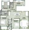 GHP Millennium Tower (3BHK+3T (1,495 sq ft) 1495 sq ft)