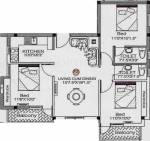 Sri Tejasvi Apartment (3BHK+2T (1,015 sq ft) 1015 sq ft)