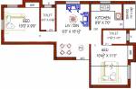 Bhuvaneshwari Saindhavi (2BHK+2T (760 sq ft) 760 sq ft)