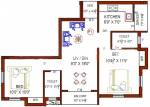 Bhuvaneshwari Saindhavi (2BHK+2T (858 sq ft) 858 sq ft)