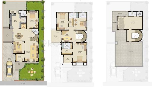 Satyam Developers Satatya Greens Floor Plan (4BHK+4T)