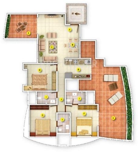 Darvesh Platina (3BHK+3T (1,850 sq ft) 1850 sq ft)