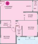 Prakash Builders Shivlok (2BHK+2T (844 sq ft) 844 sq ft)