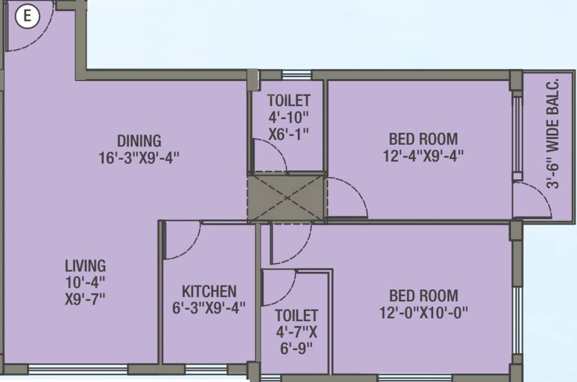 Prakash Builders Shree Ganges (2BHK+2T (919 sq ft) 919 sq ft) Prakash Builders Shree Ganges (2BHK+2T (919 sq ft) 919 sq ft)