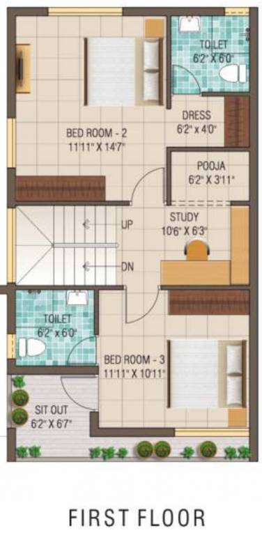 humming gardens Floor Plan First Floor Plan