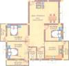 Tirupatiyar Royal Flats (3BHK+2T (1,279 sq ft) 1279 sq ft)
