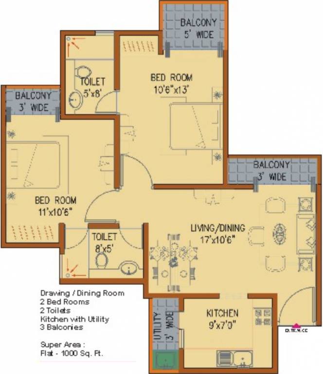 Amrapali Platinum (2BHK+2T (1,000 sq ft) 1000 sq ft) Amrapali Platinum (2BHK+2T (1,000 sq ft) 1000 sq ft)
