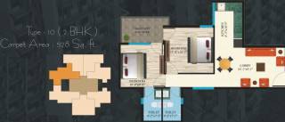 Maxworth Aashray (2BHK+2T (528 sq ft) 528 sq ft) Maxworth Aashray (2BHK+2T (528 sq ft) 528 sq ft)