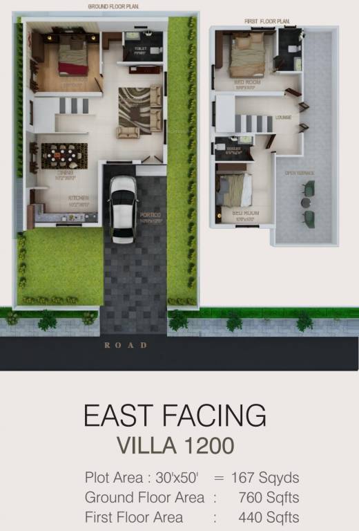 Sri Spanzilla (3BHK+3T (1,200 sq ft) 1200 sq ft)