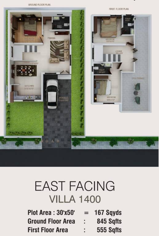 Sri Spanzilla (3BHK+3T (1,400 sq ft) 1400 sq ft)