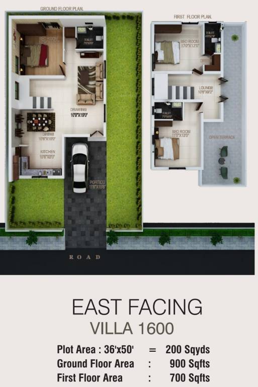 Sri Spanzilla (3BHK+3T (1,600 sq ft) 1600 sq ft)