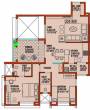The Nest Prasad (2BHK+2T (1,233 sq ft) 1233 sq ft)