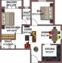 Indira Projects Indira Tulips (2BHK+2T (837 sq ft) 837 sq ft)