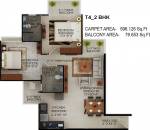 Signature The Millennia (2BHK+2T (596 sq ft) 596 sq ft) Signature The Millennia (2BHK+2T (596 sq ft) 596 sq ft)