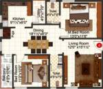 Aditya Civil Constructions Elite (2BHK+2T (1,258 sq ft) + Pooja Room 1258 sq ft)