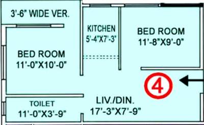Chayanir Nirman Shyam Villa (2BHK+1T (643 sq ft) 643 sq ft)