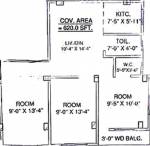 Basu And Dutta Jana Enclave (3BHK+2T (975 sq ft) 975 sq ft)