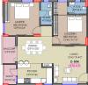 Aryamitra Trillium (2BHK+2T (1,270 sq ft) + Pooja Room 1270 sq ft)