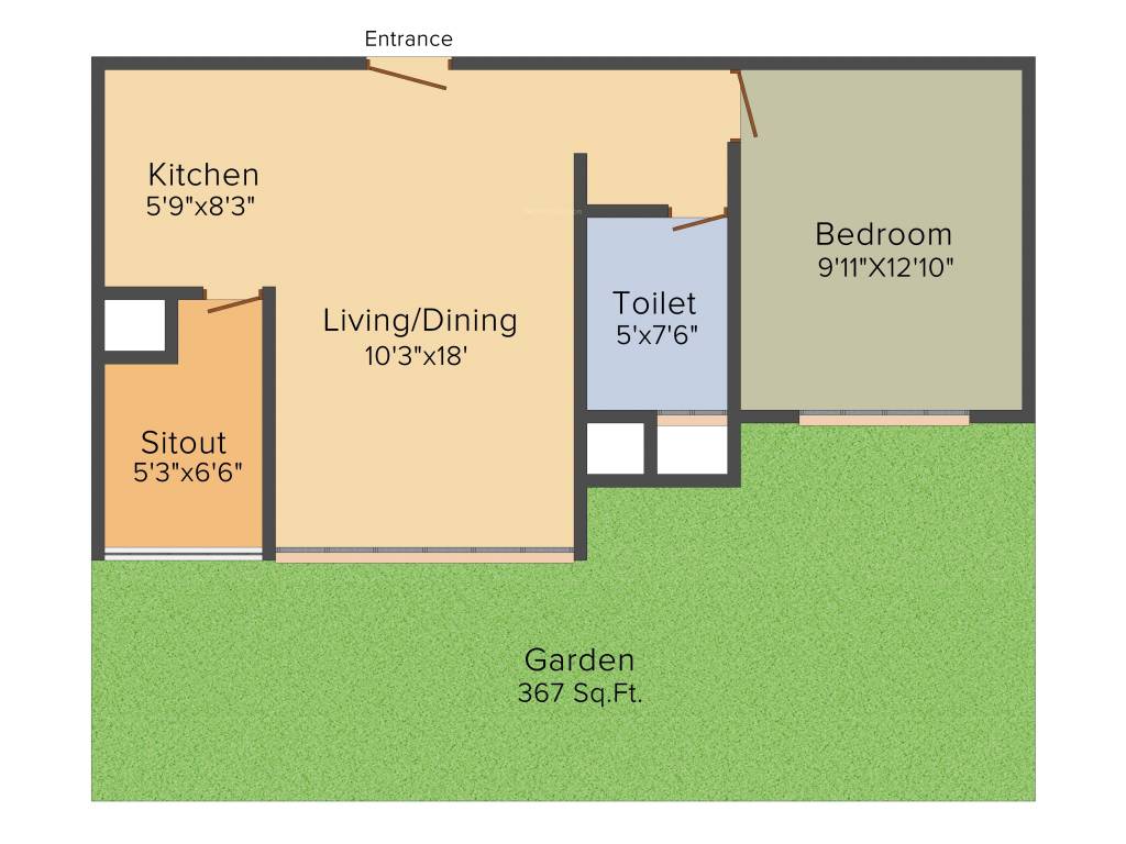 Paranjape Blue Ridge The Lofts (1BHK+1T (390 sq ft) 390 sq ft) Paranjape Blue Ridge The Lofts (1BHK+1T (390 sq ft) 390 sq ft)