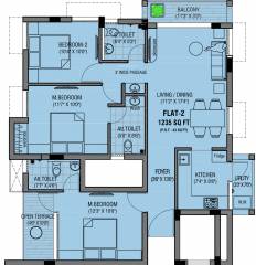 Rahul Flat Developers Sai Sangeeth (3BHK+3T (1,235 sq ft) 1235 sq ft) Rahul Flat Developers Sai Sangeeth (3BHK+3T (1,235 sq ft) 1235 sq ft)