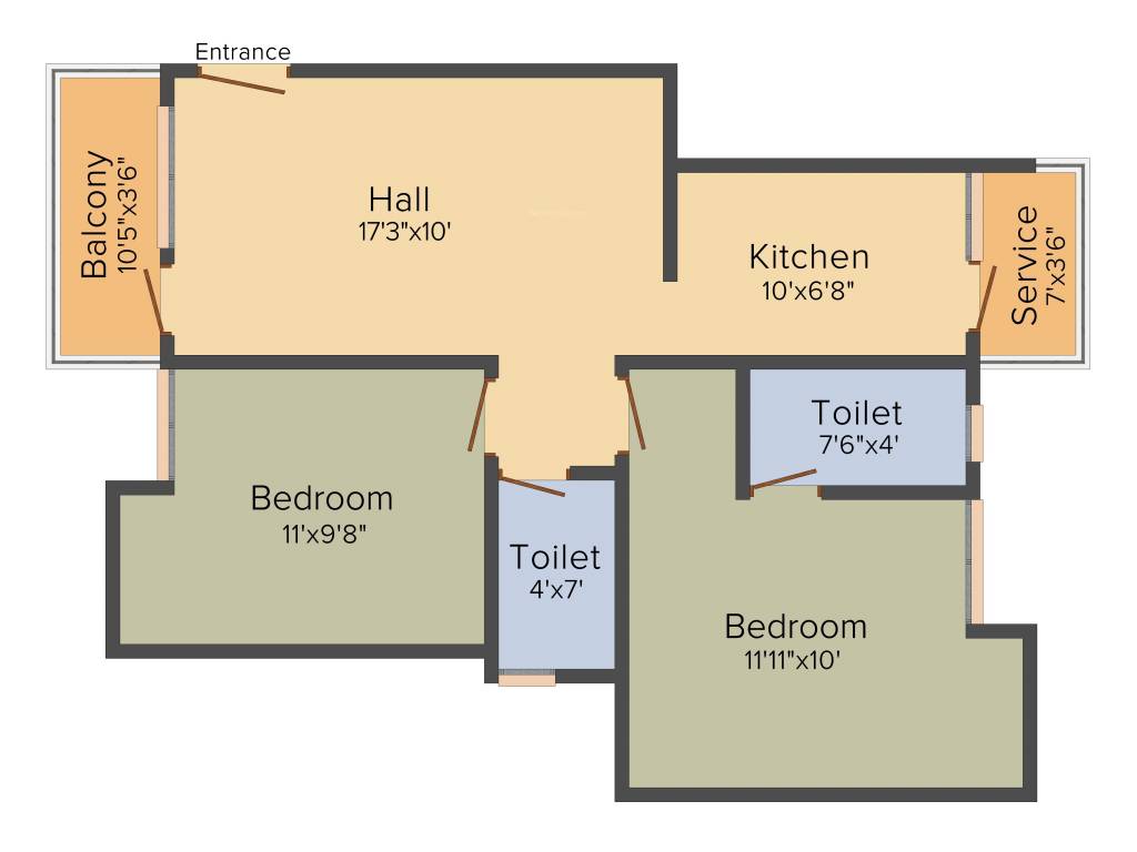 Vinoth Vamsi (2BHK+2T (920 sq ft) 920 sq ft)