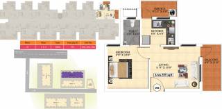 Vijay Raja Ideal Homes (1BHK+1T (555 sq ft) 555 sq ft)