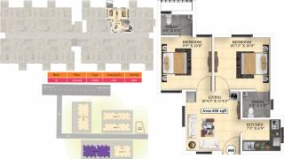 Vijay Raja Ideal Homes (2BHK+2T (626 sq ft) 626 sq ft)