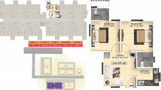Vijay Raja Ideal Homes (2BHK+2T (639 sq ft) 639 sq ft)