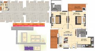 Vijay Raja Ideal Homes (2BHK+2T (785 sq ft) 785 sq ft)