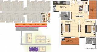 Vijay Raja Ideal Homes (2BHK+2T (799 sq ft) 799 sq ft)