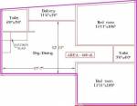 Apex Radha Krishna Complex (2BHK+2T (660 sq ft) 660 sq ft)