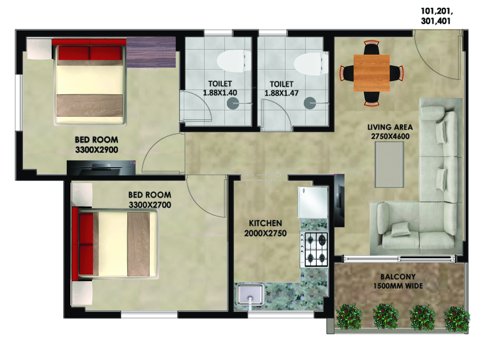  anandvann-wing-a-to-f Floor Plan Floor Plan