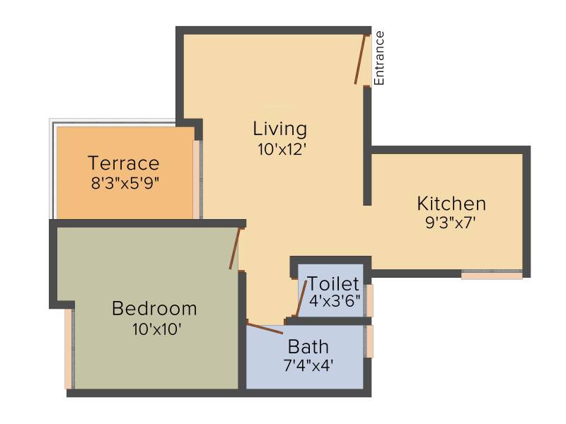 Neel Shantivan (1BHK+1T (560 sq ft) 560 sq ft)