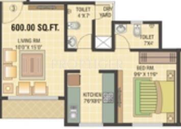 Vihang Nile (1BHK+1T (600 sq ft) 600 sq ft) Vihang Nile (1BHK+1T (600 sq ft) 600 sq ft)