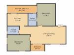 Jones Blazia (2BHK+2T (1,194 sq ft) 1194 sq ft) Jones Blazia (2BHK+2T (1,194 sq ft) 1194 sq ft)