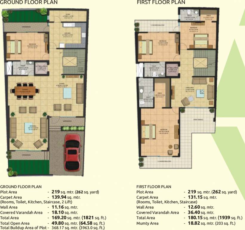Gaursons 2nd Park View (4BHK+4T (3,963 sq ft) 3963 sq ft)