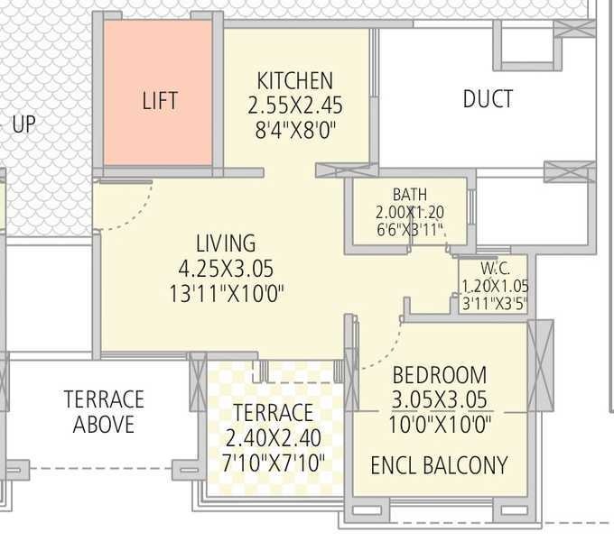  silverland residency phase 1 Floor Plan Floor Plan