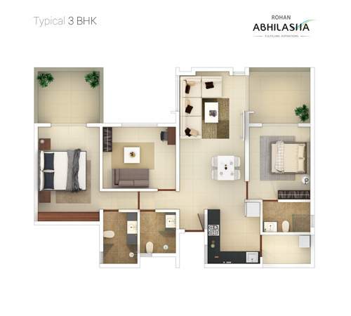  rohan abhilasha building f Floor Plan Floor Plan