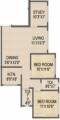 Floor Plan (3BHK+3T) Joy Shanti Jeevan Floor Plan (3BHK+3T)