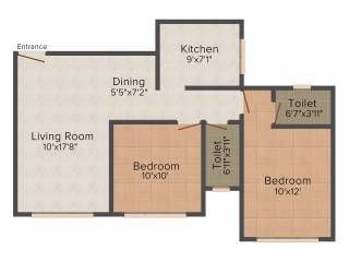 Veena Serenity (1BHK+1T (429 sq ft) 429 sq ft) Veena Serenity (1BHK+1T (429 sq ft) 429 sq ft)